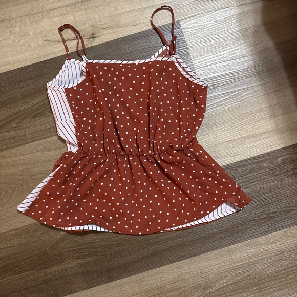 Peplum Top with belt - Picture 2 of 2